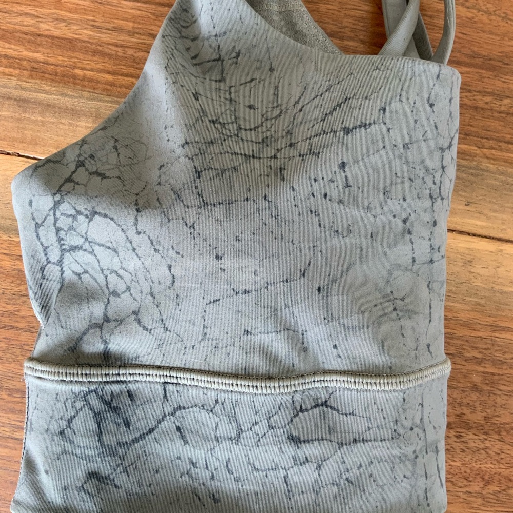 Lululemon Athletica Crisscross Sports Bra - Gray - Picture 3 of 4
